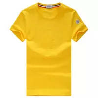 moncler cotton jersey t-shirt 5035-press logo orange